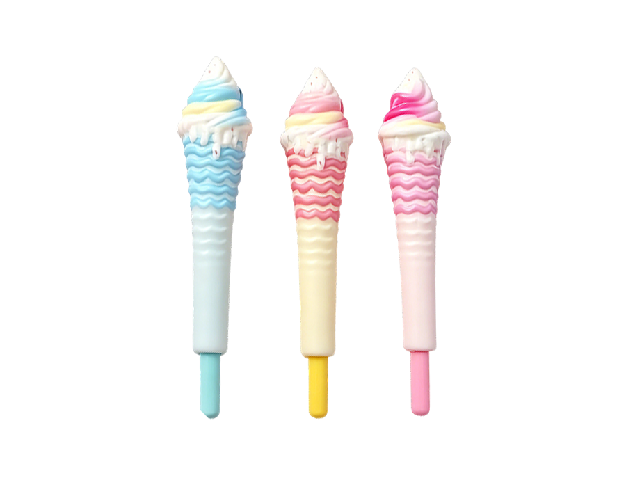 Stylo anti-stress en forme de crème glacée