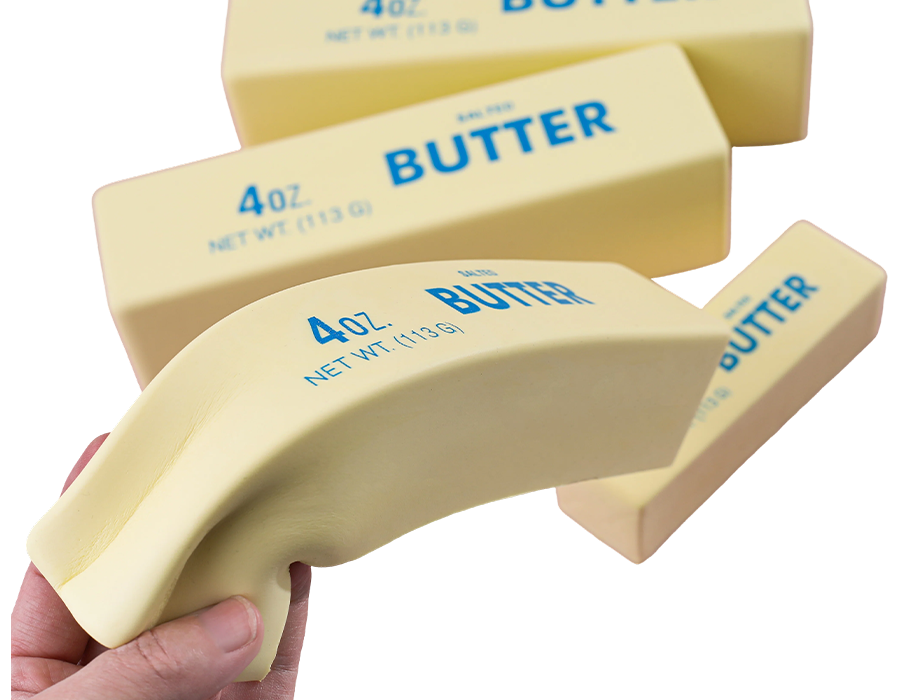 Jouet en bâton de beurre de taille moyenne