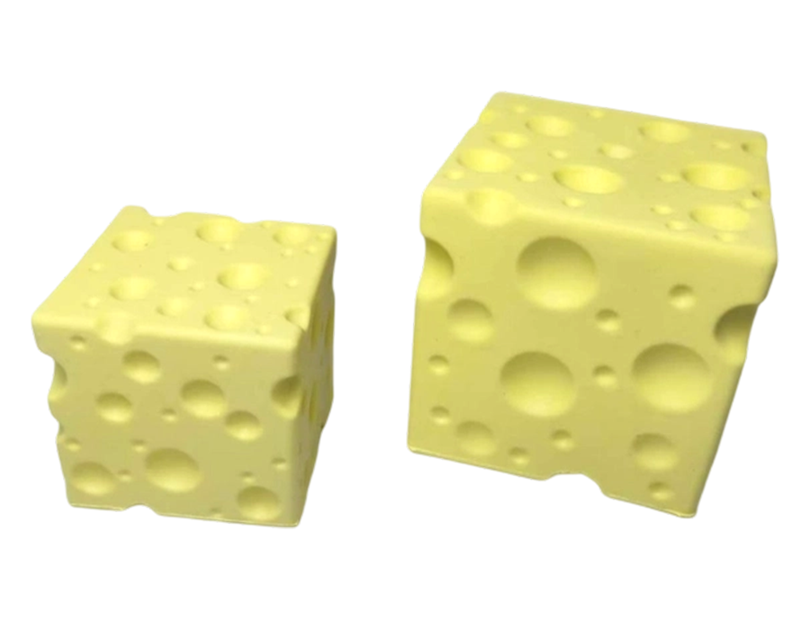 7.0 Jouet en forme de cube de fromage